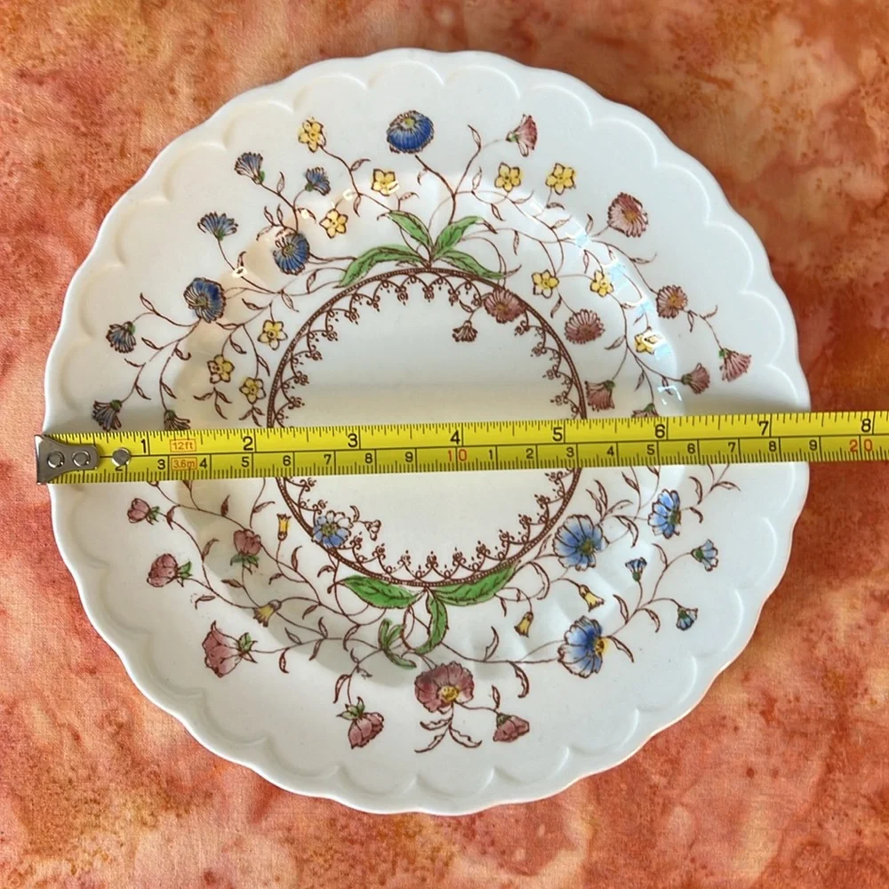 Desert Bloom by Vernon Kilns Hand Painted Side Plate Replacement - Vintage - Picture 6 of 6